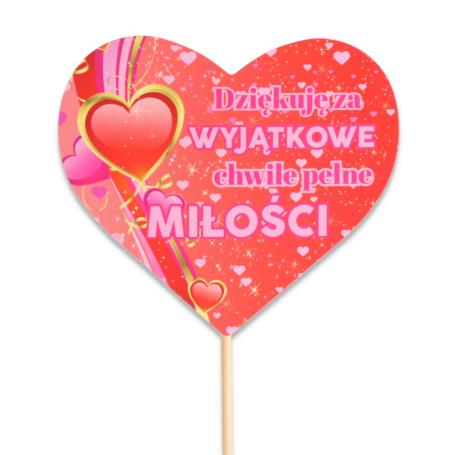 Pik WALENTYNKI 5szt Pik NAJUKOCHAŃSZA BABCIU