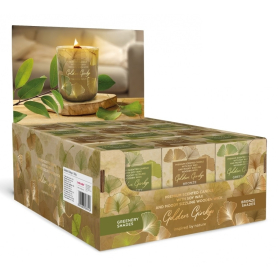 Świeca zapachowa w szkle Golden Ginko     150g 7976 Świeca zapachowa w szkle Golden Ginko 150g 7976