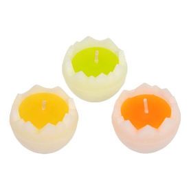 Świeca JAJKO SKORUPKA 40/45 12szt/opak.