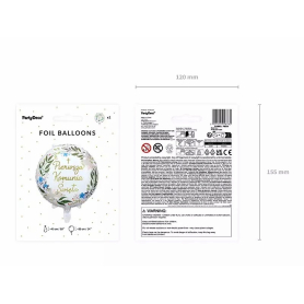 Balon foliowy Pierwsza Komunia Święta FB209