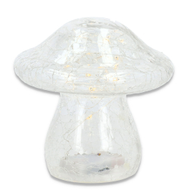 Grzybek szklany led 8261