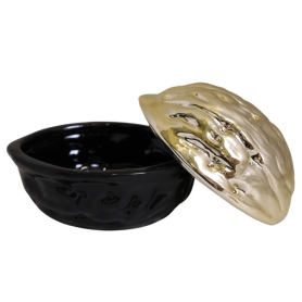 Puzderko orzech czarno złoty 78786