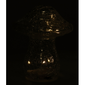 Grzybek przezroczysty led 8258