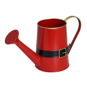 Konewka metalowa czerwona  7734