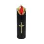 Wkład LED RICO 17,5cm z bateriami Black   + Gold Red 3/23/LUX-BAT/BG R