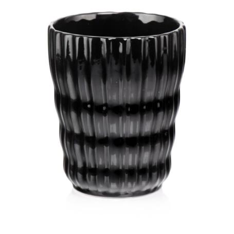 Donica ceramiczna czarna 05.297.13