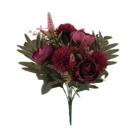 Bukiet piwonia i chryzantema T87-23-0731-3