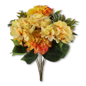 Bukiet dalii i hortensji z dodatkami x11 LR2201109