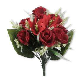 Bukiet Róż z lilią ALF1032