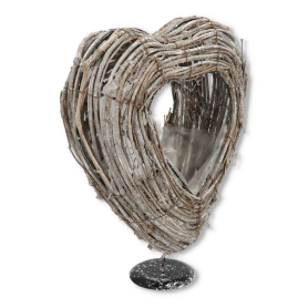 Osłonka wiklinowa Serce W2212097