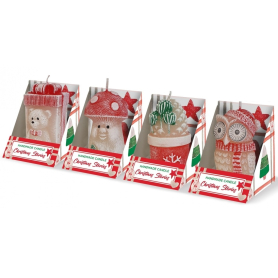 Świeca Christmas Stories figure 80 mix
