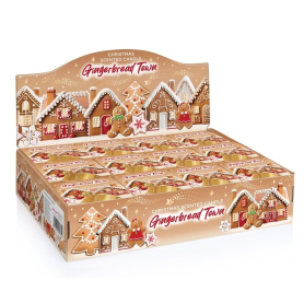 Świeca zapach.w szkle Gingerbread Town 115g 4741