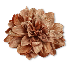 Dalia ze złotem głowka kwiatowa LR2303-6