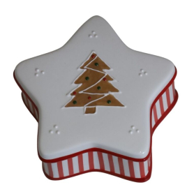 Pojemnik ceramiczny gwiazda ręcznie malowany 8291