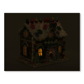 Dekoracja świąteczna Domek Led MA12325