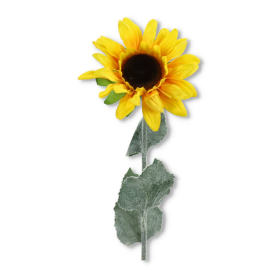 Kwiaty sztuczne Słonecznik poj.