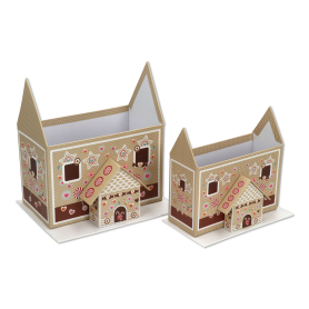 Pudełko papierowe Domek 2szt HOUSE-4