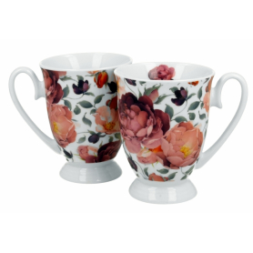 2 kubki royal springs roses white