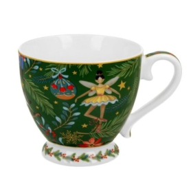 Kubek na stopce christmas spirt