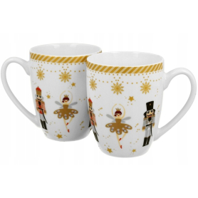 Kubki classic christmas ballerina