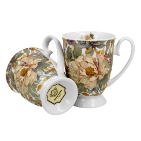 2 kubki royal peony white
