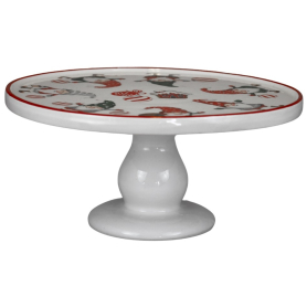 Patera ceramiczna ze skrzatami 26x26x12cm 8192