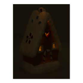 Domek ceramiczny led 127-233017