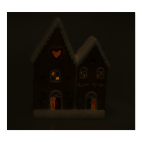 Domek ceramiczny led 127-234011