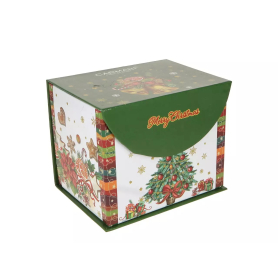 Kubek beczka Dekoracja świąteczna 219-9084