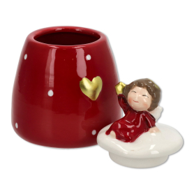 Pojemnik ceramiczny świąteczny JY22D811-3R