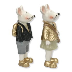 Myszka ceramiczna mix 2 wzory 15942