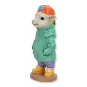 Owieczka w miętowej kurteczce i czapce 1070