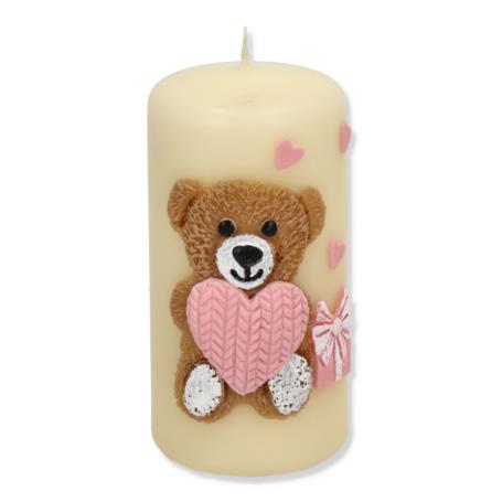 Świeca klubowa 120/58 Teddy Bear ecru