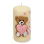 Świeca klubowa 120/58 Teddy Bear ecru