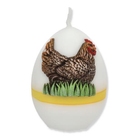 Świeca Kurka Jajko A żółty