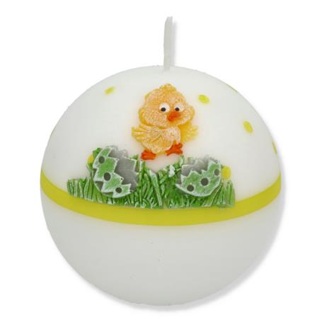 Świeca Kurczak kula K10 zielony