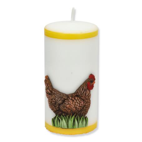 Świeca Kurka WŚ7 żółty