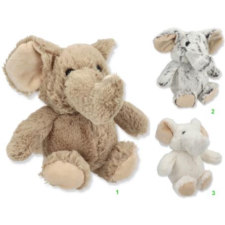 Pluszowa zabawka słonik mix 11794-1/17"