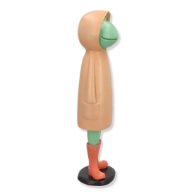 Żaba w płaszczu ceramiczna 1268