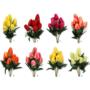 Bukiet tulipan z gipsówką x8 HD070133