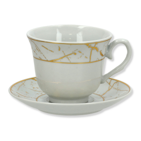 Filiżanki komplet JUNYE/2+2/GT-605W/SS.3