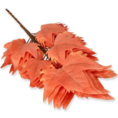 Liść klon flokowany x5 NO2