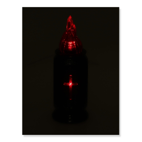Wkład led vaso świecący krzyż 5/24/WLC GRANITE+RED