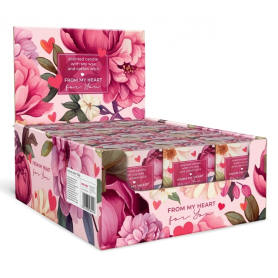 Świeca zapachowa w szkle From my Heart 150g