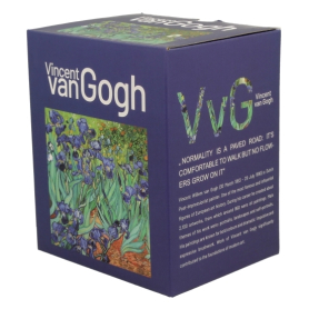 Kubek kwadratowy Irises V.van Gogh