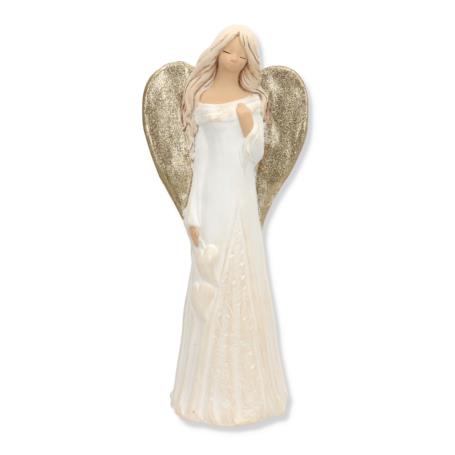 Anioł gipsowy MAJA SERCE 14900 149