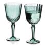 Komplet 4 kieliszków 300 ml ELLA GREEN HTIA8098