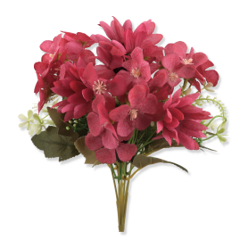 Bukiet hortensji z margaretką 2303-4