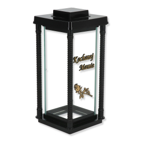 Znicz Latarnia szklana + kolumny TORINO