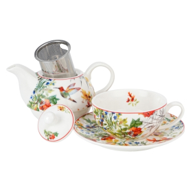 Tea for One porcelanowy LINNEA